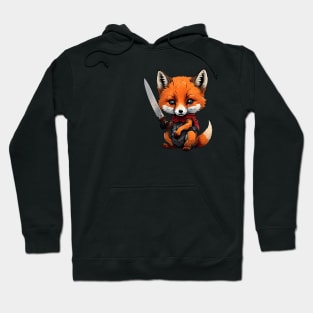 Animals with knives - Foxy Hoodie